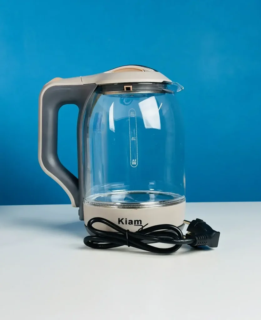 Kiam Electric Kettle BL002 Automatically turns Off – Automatic Over Heat Protection (1.8 L)