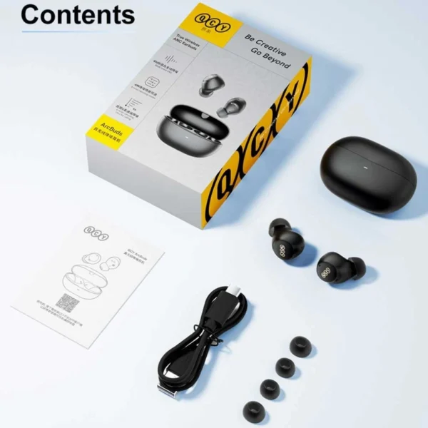 QCY HT07 ANC TWS Earbuds - Image 2